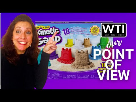 Kinetic Sand Castle Containers Set - WTI product video review