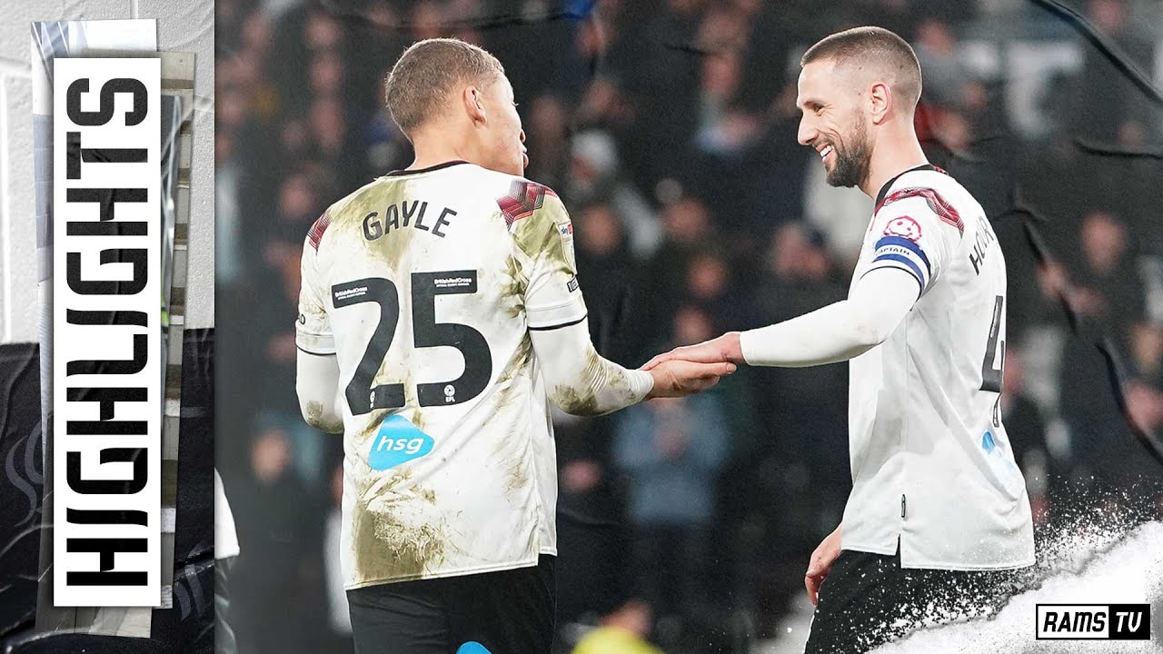 Derby County vs Reading highlights