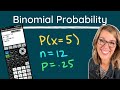 Computing Binomial Probabilities 