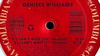 Deniece Williams: "I Can't Wait" (12 Inch Version)