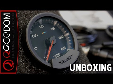 Unboxing the  GReddy Sirius Unify Turbo Meter