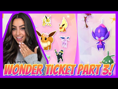 Part 3 Of The Wonder Ticket Has Been Announced! | Pokemon Go