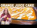ORANGE JUICE CAKE Made Easy with Box Cake Mix