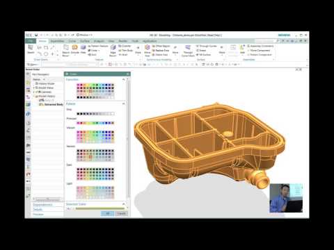 NX CAD Quick Tips: Synchronous Technology - Calculate Volume