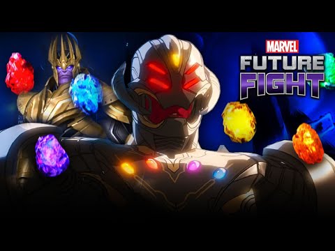 Obsidian Thanos & Infinity Ultron Who Is The Best? Stats Detail - MARVEL Future Fight