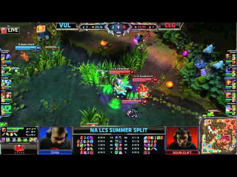 Team Vulcun (VUL) vs Counter Logic Gaming (CLG) || NA LCS Summer 2013 W1D3 || Full Game HD