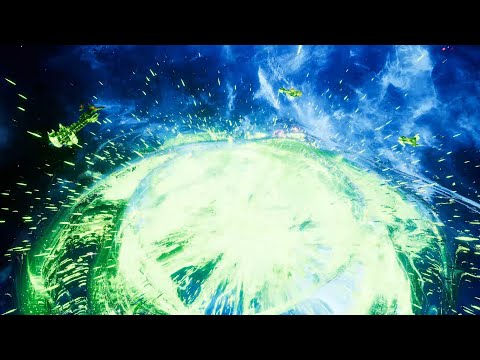 Skalgrim Mod - Invincible Reason - Dark Angels vs Necrons - Battlefleet Gothic Armada 2