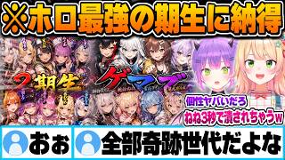”もし他の期生に入るなら”を想像をするも個性と圧倒的強者しか居ないホロのメンバーに戦慄するねねちとトワ様【常闇トワ 桃鈴ねね ホロライブ 切り抜き Vtuber】