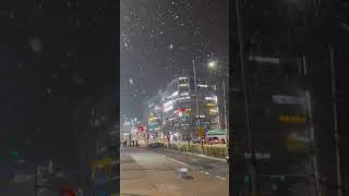 初雪 ☃️