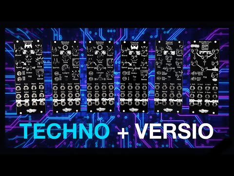 TECHNO + Versio // Comparison: Desmodus, Electus, Imitor, Melodus, Yester, Polydactyl