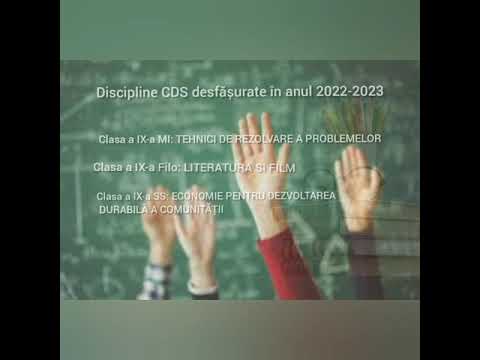 Prezentare Liceul Teoretic Gataia 2020 2023