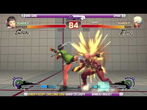 SFO Monthly August 2015 - USF4 - Winners - MBA Sono vs Sprint