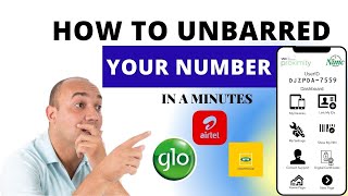 How To Get Your Number Unbarred in One Minutes with #NINC App
