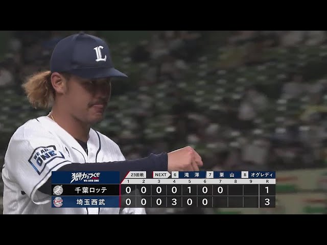 【7回表】2桁勝利へ!! ライオンズ・高橋光成 8回途中9奪三振2失点の好投!! 2022年9月6日 埼玉西武ライオンズ 対 千葉ロッテマリーンズ