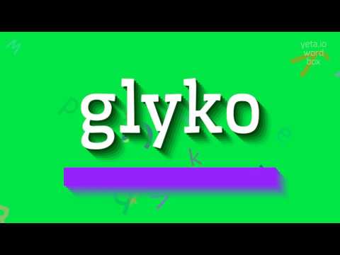 How to say "glyko"! (High Quality Voices)