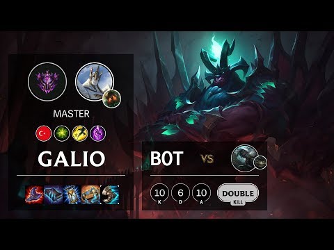 Galio Bot vs Senna - TR Master Patch 10.3