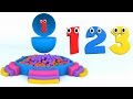 Learn Numbers With Surprise Eggs And Color Balls Colors Shapes And Numbers Collection