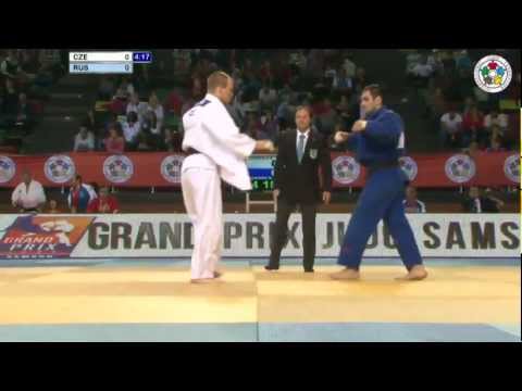 Judo Grand-Prix Samsun 2013: Alexandr JURECKA (CZE) - Kirill DENISOV (RUS) Semi Final [-90kg]