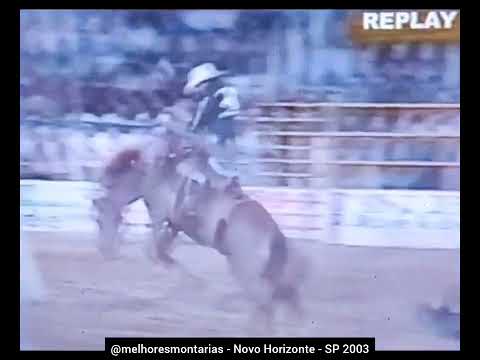 🇧🇷 Jurimar Barbosa Oliveira x Voltei Pra Te Ver - Rodeio de Novo Horizonte 2003 #rodeio #cutiano