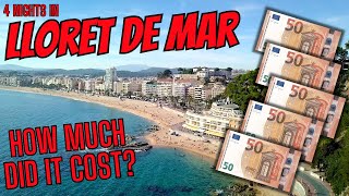 4 Nights in Lloret De Mar - WHAT DID IT COST ??? - Hotel Price, Transfer Cost an