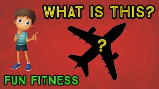 What Is This? WORKOUT - At Home Fitness Fun for Kids and Family  - Physical Education - Brain Break