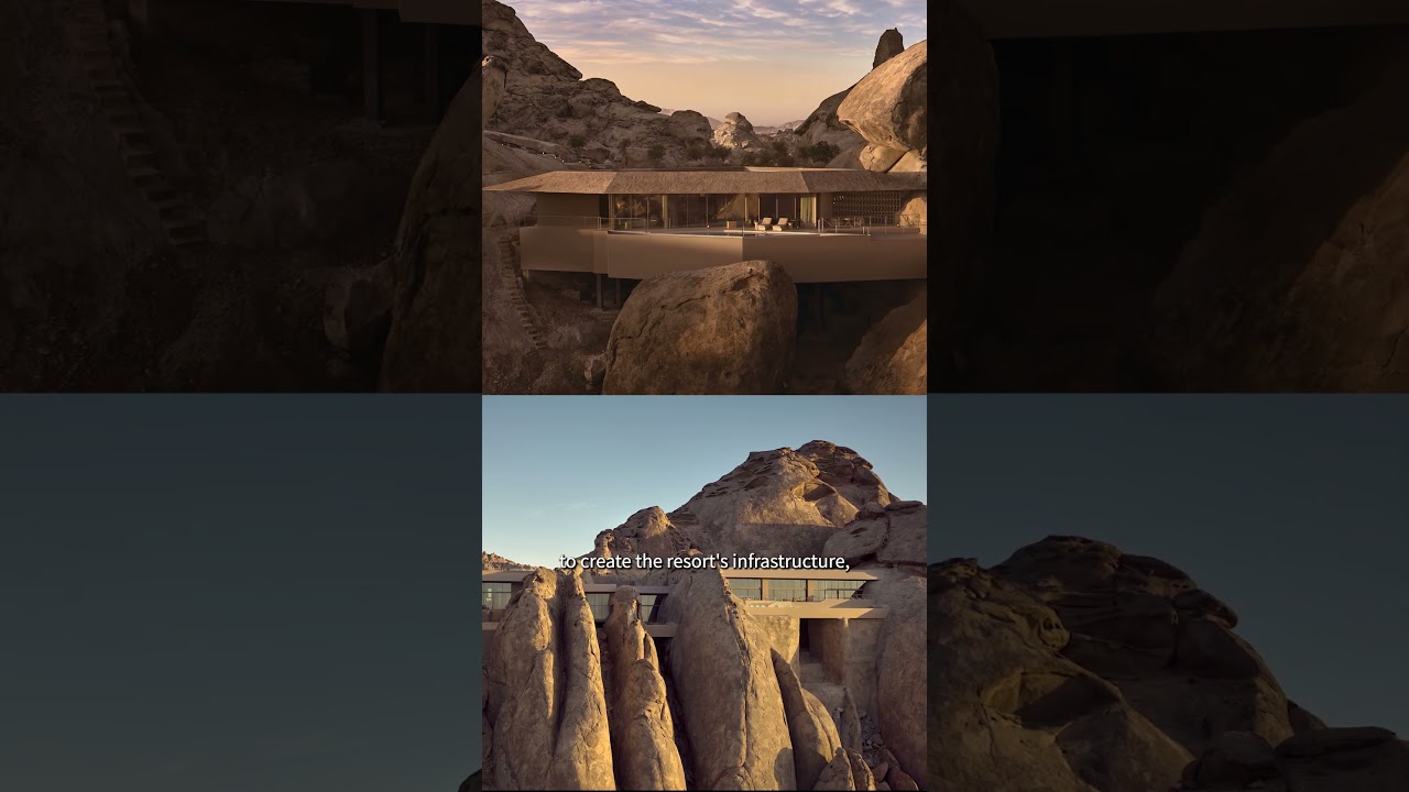 The Resort That's Actually Part of the Mountain