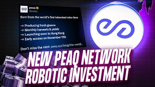 Is PEAQ The NEXT BIG THING in Machine Economy?