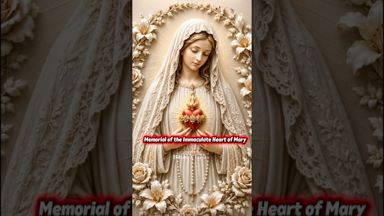 ❤️The Memorial of the Immaculate Heart of the Blessed Virgin Mary!❤️
