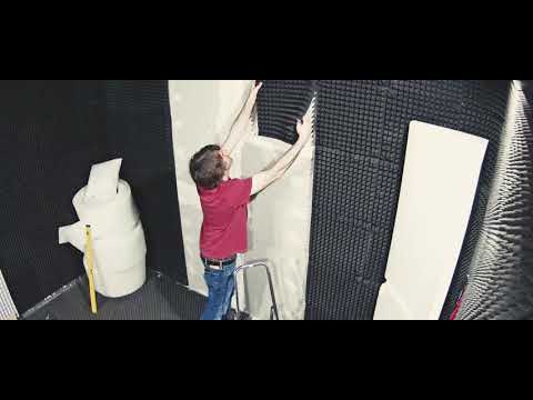 Neuen Schaum für den Messraum