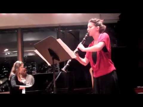 RHAPSODANCE for clarinet and piano PERI MAUER Composer.m4v