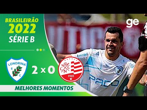 LONDRINA 2 x 0 NÁUTICO | MELHORES MOMENTOS | 1ª RODADA DO BRASILEIRÃO SÉRIE B 2022 | ge.globo