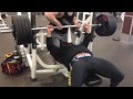 23yr Old Mutant Athlete Johnny Doull Crushes 505lbs Bench Press