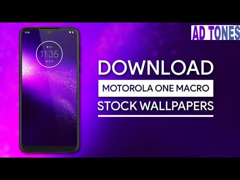 Motorola One Macro Stock Wallpaper [FHD+]with download link