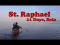 11 Day Solo Canoe Trip In St Raphael Provincial Park