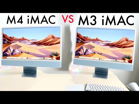 M4 iMac Vs M3 iMac! (Comparison) (Review)
