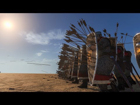 30 MEN SHIELD WALL vs 900 ARCHERS - Mount & Blade 2 BANNERLORD
