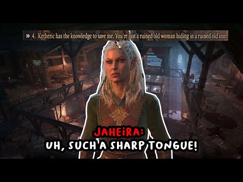 Told Jaheira She Just A Ruined Old Woman [Baldur's Gate 3]