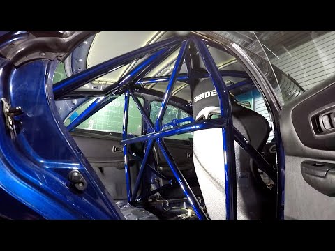The BEST GC8 WRX bolt-in roll cage in the world