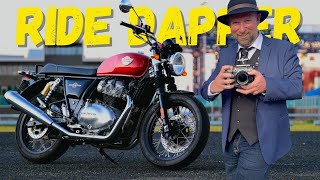 Distinguished Gentleman's Ride on a Royal Enfield Interceptor - DGR 2022 Wollongong