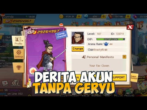 DERITA AKUN TANPA CORE GERYU [Gynnda s413] | One Punch Man: The Strongest