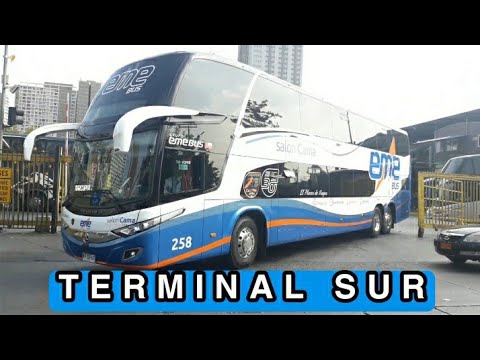 Compilado de Buses Interurbanos: Terminal Sur de Santiago.