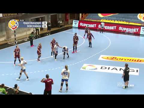 CS Rapid Bucuresti - SCM Craiova 20-20 | a doua repriza |