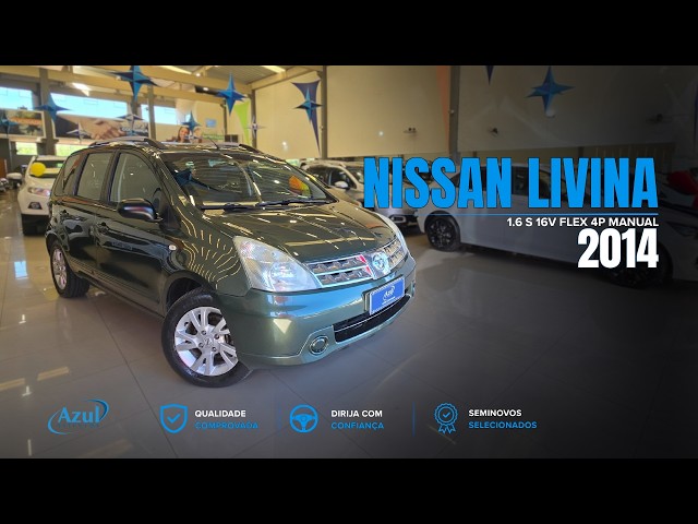 Vídeo NISSAN LIVINA 1.6 S 16V FLEX 4P MANUAL