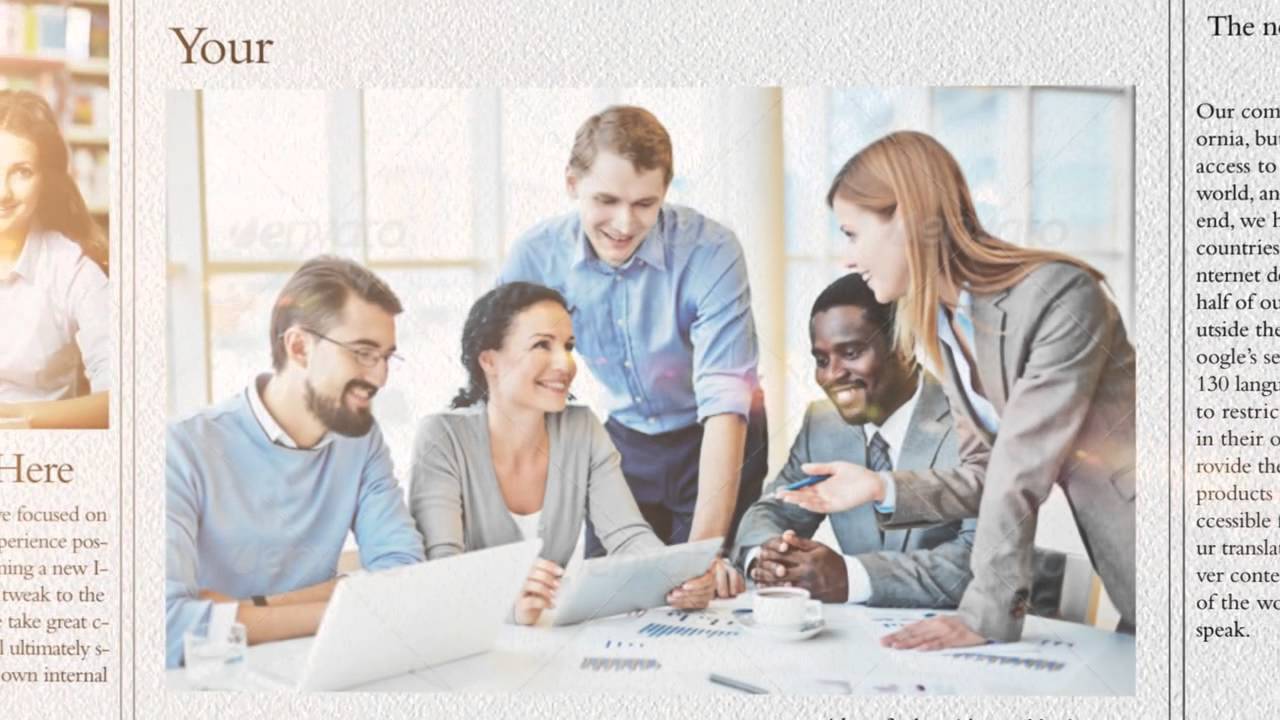 Newspaper Slideshow HD