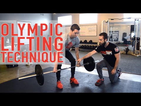 Olympic Lifting Technique: Snatch, Clean, Push Jerk, Push Press