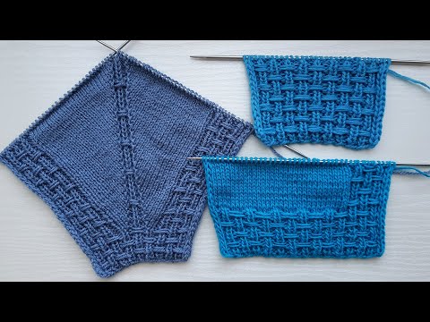 Knitted Raglan and Border | Raglan und Blende stricken | Raglan e Bordo ai ferri | Raglán y Cenefa