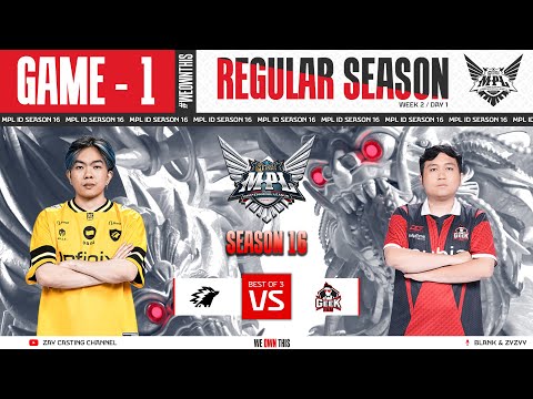 [Game - 1] ONIC vs GEEK FAM | MPL ID S16