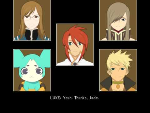 Tales of the Abyss: Luke thanks Jade