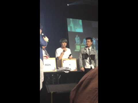 [FANCAM] 150321 What's in the box? @ GOT7 1st Fanmeet in Malaysia #GOT7inKL