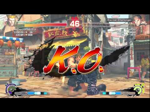 SSF4-AE: Air [Guile] VS OnanDU [Ryu]